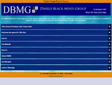Tablet Screenshot of dbmg.org